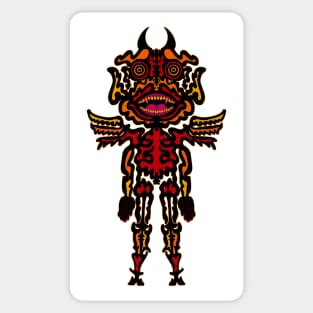 Line Demon Sees You Sticker